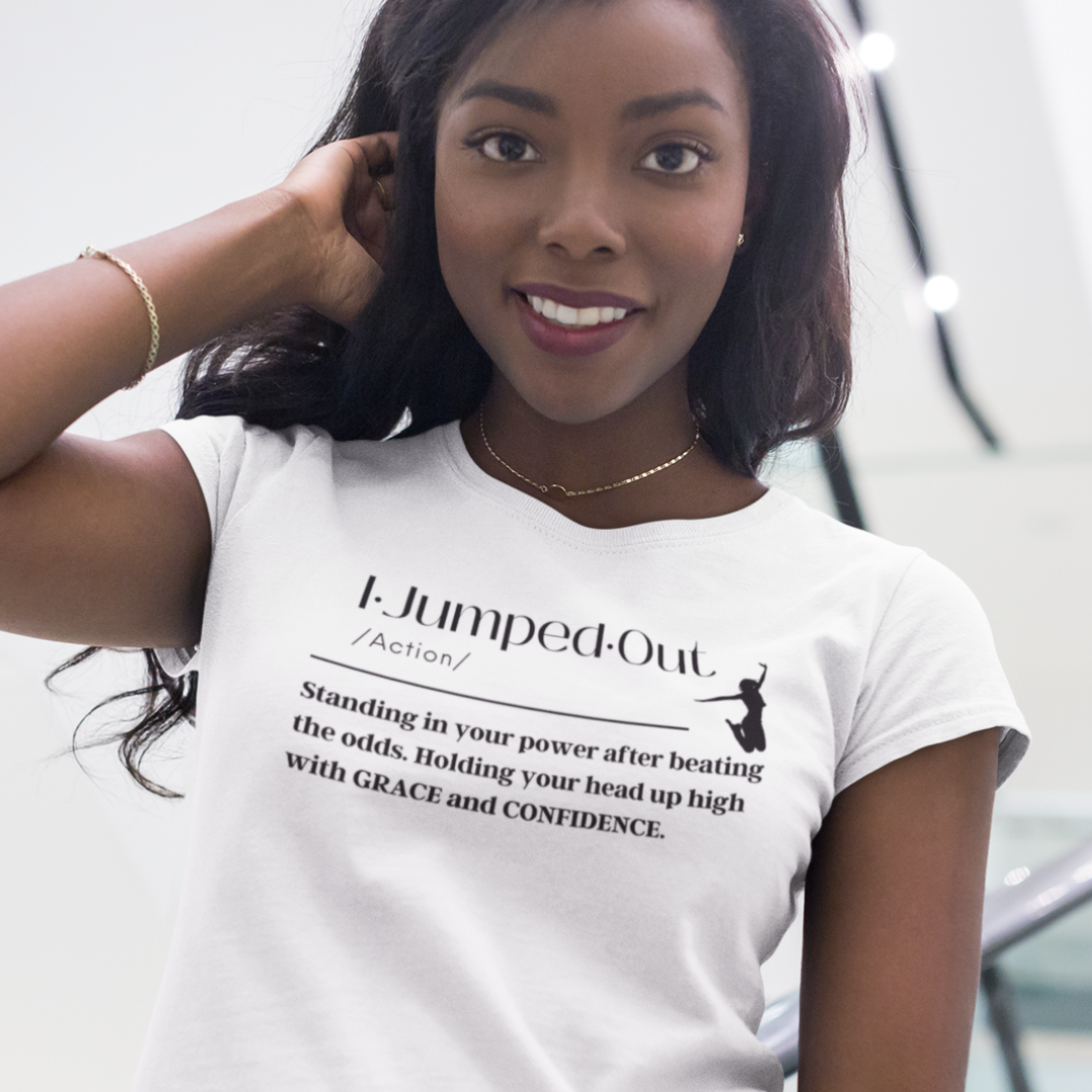 I jumped out definition